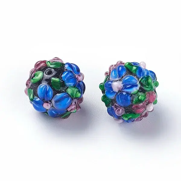 Handmade Bumpy Lampwork Beads