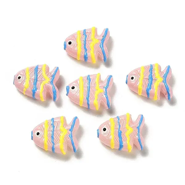 Painted Glass Beads