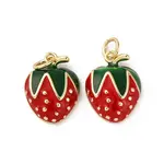 Brass Enamel Pendants