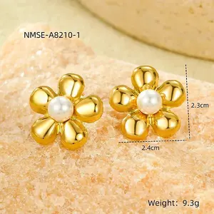 304 Stainless Steel Stud Earrings