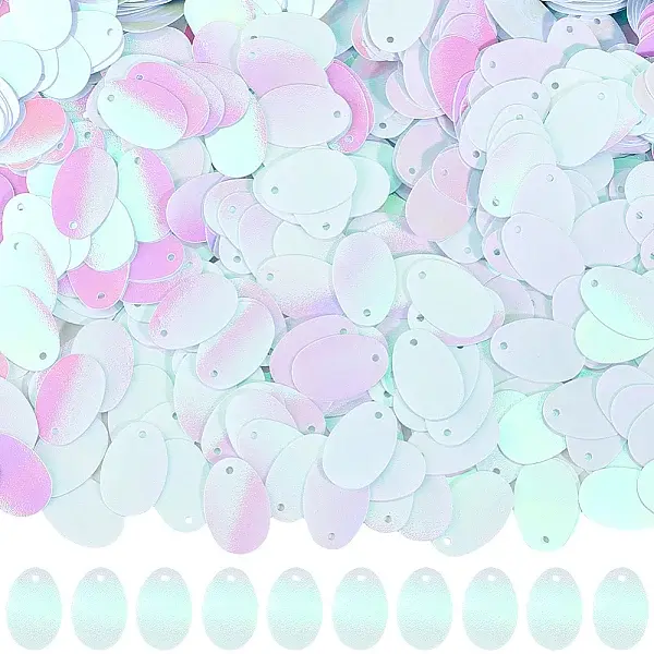 1875Pcs Electroplate PVC Paillette/Sequin Pendants