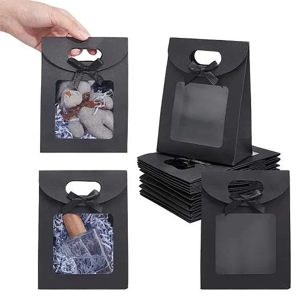 Rectangle Kraft Paper Gift Bags