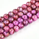 Baking Paint Glass Beads Strands