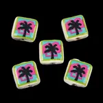 Printed Handmade Porcelain Beads