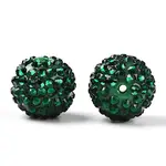 Transparent Resin Rhinestone Graduated Beads