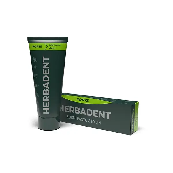 HERBADENT FORTE bylinná zubní pasta s fluoridy 75 g