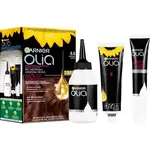 Garnier Olia 5.5 Mahagonová hnědá permanentní barva na vlasy
