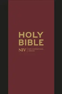 NIV Pocket Black Bonded Leather Bible with Zip - New International Version