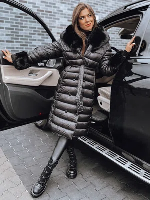 Dámský zimní kabát HORIZON Barva černá DSTREET