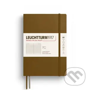 Leuchtturm1917 Zápisník Spice Brown Softcover A5 linkovaný