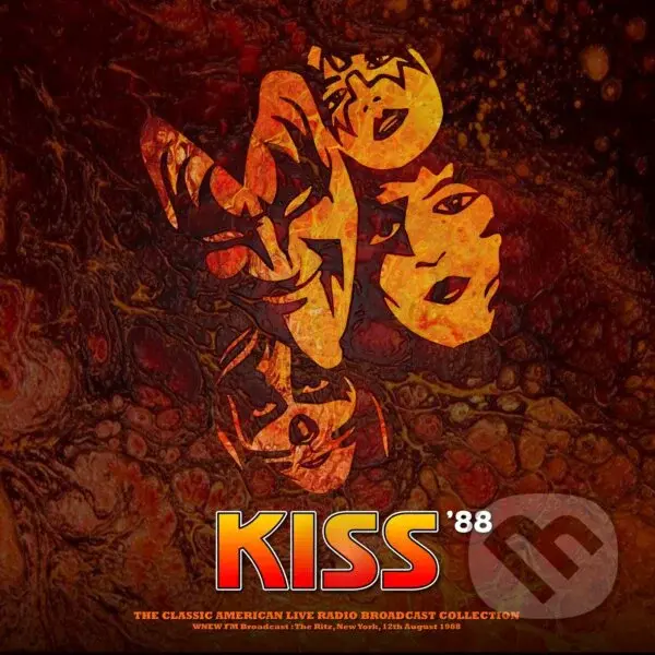 Kiss: Live At The Ritz, New York 1988 (Orange)  LP