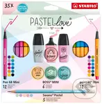 STABILO Pastellove - Sada 35 ks