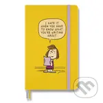 Moleskine - zápisník Peanuts (žltý)