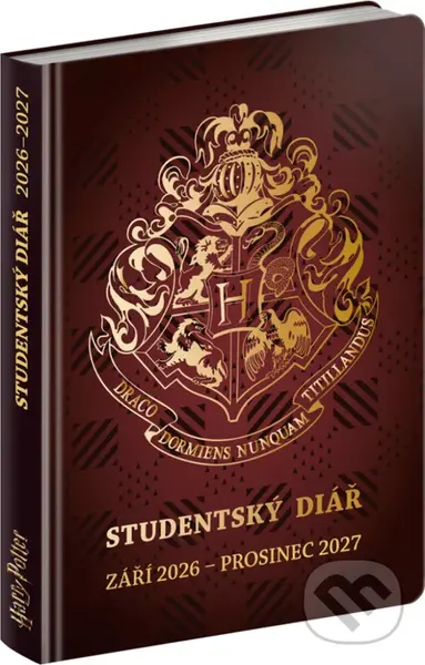 NOTIQUE Studentský diář Harry Potter 2026/2027