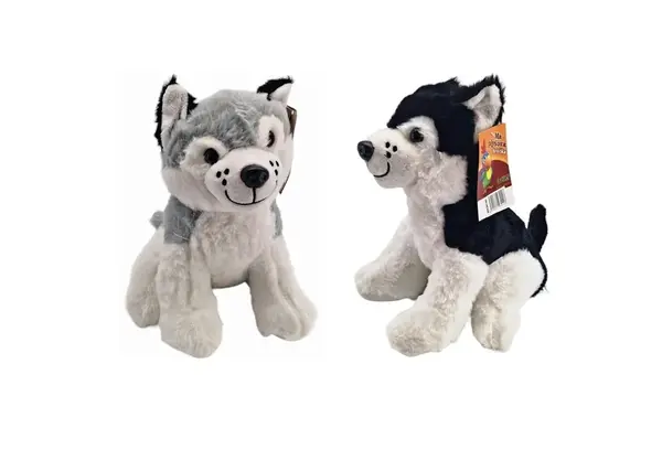 Pes Husky plyšový 25cm