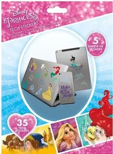 Sada technických samolepek - Disney princezny