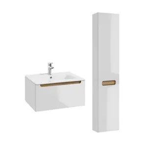 Petits-meubles KOUPELNOVÝ NÁBYTEK 60cm Livia 2er-Set Bílá