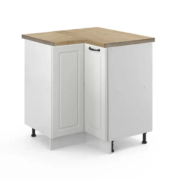 Vicco ROHOVÁ SKŘÍŇKA R-Line Bílý venkovský dům 75.6 cm , PD Dub