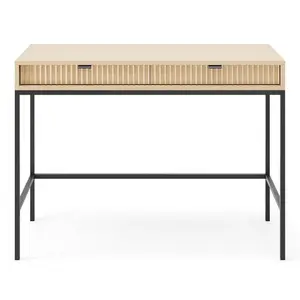 Selsey TOALETNÍ stolek Vellore Dekor dub Vicenza / Černá 104 cm