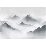 Wallarena FOTOTAPETA Hory Mlha Šedá 200x140 cm