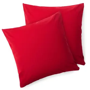 Blumtal POVLAK na polštář Agneta 65/65 cm, sada 2 ks, 100% bavlna, červená
