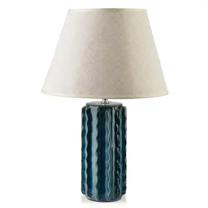 Mondex LAMPA, keramika, tmavě modrá