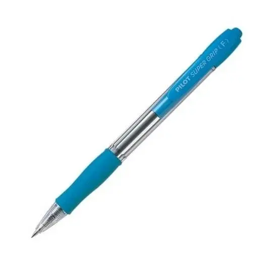 Kuličkové pero Pilot Super Grip světle modré