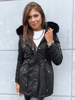 Dámská zimní bunda GODDESS Barva černá DSTREET