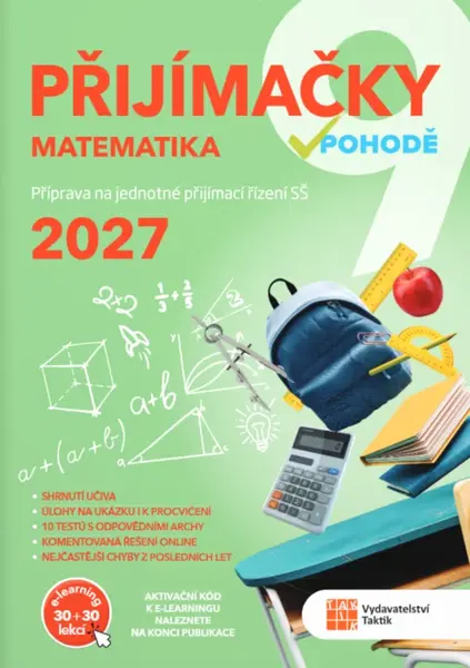 Přijímačky 9 Matematika + E-learning 2027