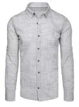 Pánská šedá casual košile Dstreet