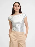 Stříbrná dámská halenka ORSAY - Dámské