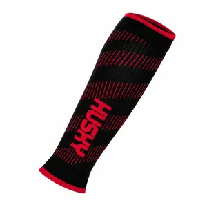 Husky Compress MW S-M, black/red Návleky