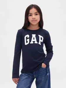 GAP Dívčí Dětské tričko s logem 826472-01 Velikost: M
