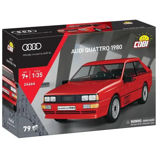 Cobi Audi Quattro (1980), 1:35, 88 k