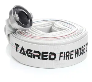 TAGRED Požární hadice s rychlospojkami 2" × 20 m, PU/PVC
