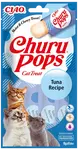 Lízací pochoutky pro kočky Churu Pops tuňák 4× 14 g