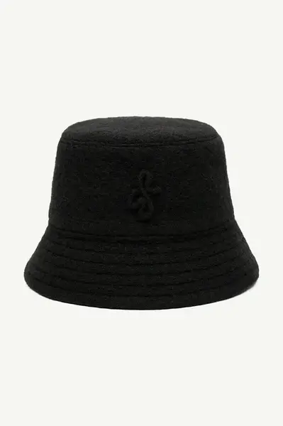 RUSLAN BAGINSKIY  bucket klobouk dámský s vlnou Monogram-embellished Bucket Hat