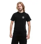 Pánské tričko meatfly black heart černá xxl