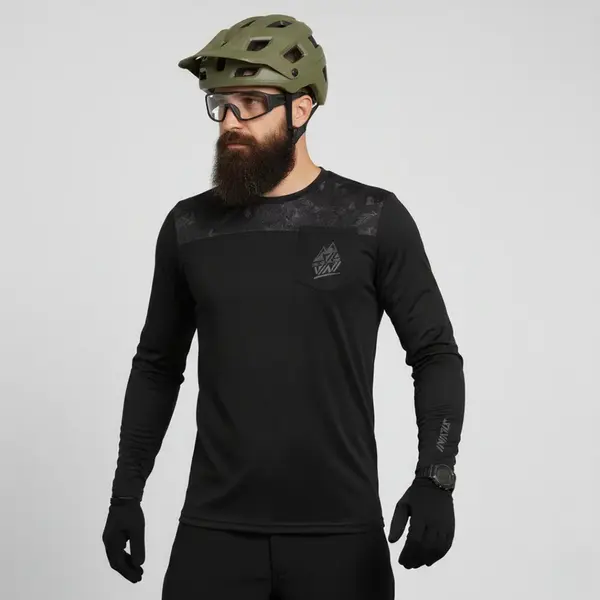 Pánský enduro dres silvini ello černá m