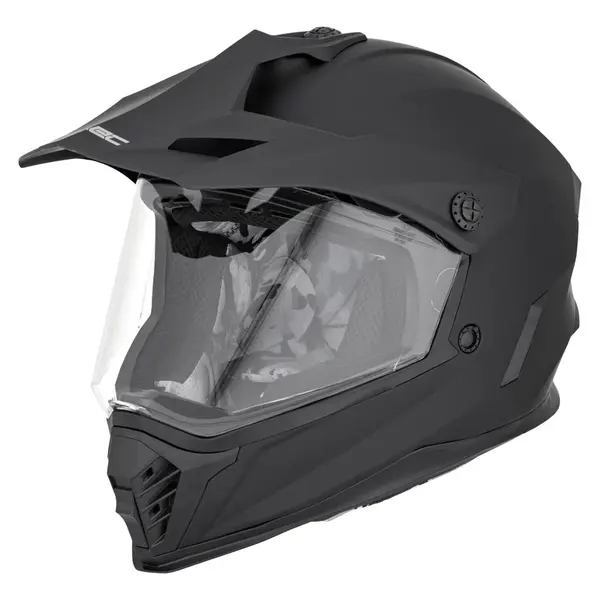Dětská moto přilba W-TEC Benasqo černá matná M (51-52)