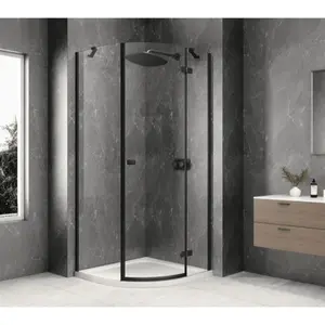 Polysan Globe sprchový kút štvrťkruh 90x90 cm GB2690RB