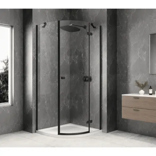 Polysan Globe sprchový kút štvrťkruh 90x90 cm GB2690RB