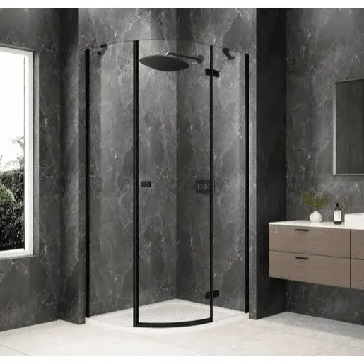 Polysan Globe sprchový kút štvrťkruh 90x80 cm GB2980RB