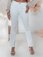 Dámské bílé zvonové džíny ELVIRA