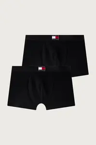 Tommy Hilfiger  priliehavé boxerky detské bavlnené s elastanom 2-pak