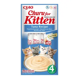 Ciao Churu cat snack Kitten tuňák 4x14 g