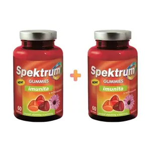 Spektrum Gummies IMUNITA vánoční dvojbalení 60 + 60