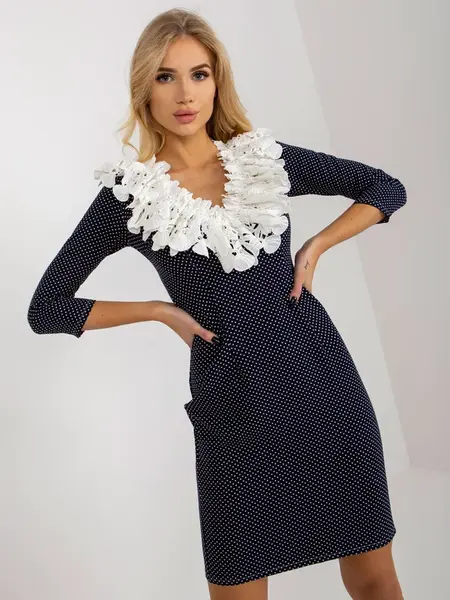 Dress-LK-SK-505976.28-navy blue