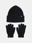 Čepice Under Armour G Beanie/Glove Combo-BLK - Holky