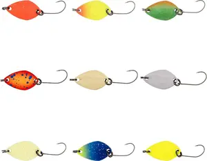 Zebco plandavka magic trout spoon set 1,2 g a 2,4 g 9 ks